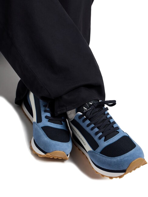 OSAKA Sneakers Uomo blue+navy+off white - Scarpe Uomo