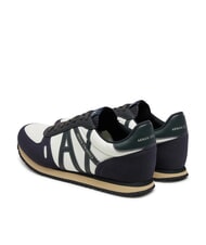 ARMANI EXCHANGE RIO Sneakers basse d.navy+j.set+off.wht - Scarpe Uomo - 5