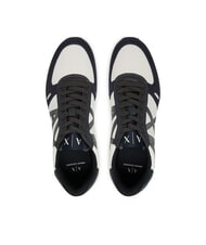 ARMANI EXCHANGE RIO Sneakers basse d.navy+j.set+off.wht - Scarpe Uomo - 3