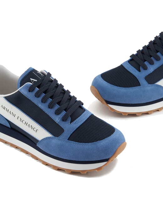 OSAKA Sneakers Uomo blue+navy+off white - Scarpe Uomo