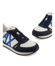 ARMANI EXCHANGE RIO Sneakers basse deep navy+off white - Scarpe Uomo - 3