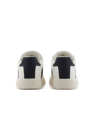 ARMANI EXCHANGE A|X Sneakers banda laterale a contrasto off white+deep navy - Scarpe Uomo - 5