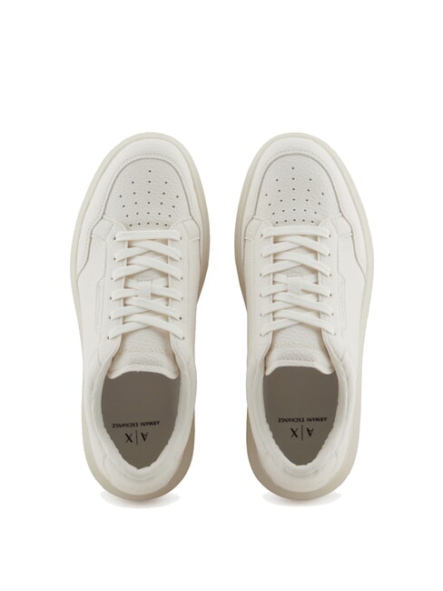 A|X Sneakers basic con impunture WHITE / OFF WHITE - Scarpe Uomo