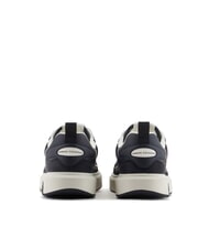 ARMANI EXCHANGE A|X Sneakers con inserti in mesh e logo deep navy+off white - Scarpe Uomo - 5