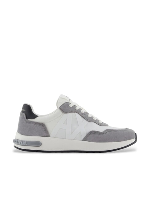 A|X Sneakers con maxi logo laterale neutral grey+off wht - Scarpe Uomo