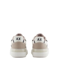 ARMANI EXCHANGE A|X Sneakers con dettagli in pelle suede plaza taupe+deep nav - Scarpe Uomo - 5
