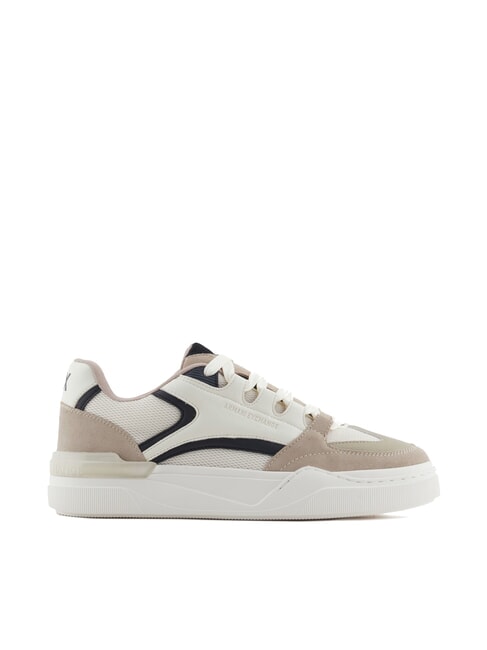 A|X Sneakers con dettagli in pelle suede plaza taupe+deep nav - Scarpe Uomo