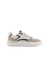 ARMANI EXCHANGE A|X Sneakers con dettagli in pelle suede plaza taupe+deep nav - Scarpe Uomo - 2