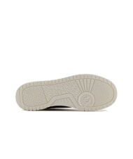 ARMANI EXCHANGE A|X Sneakers banda laterale a contrasto off white+deep navy - Scarpe Uomo - 6