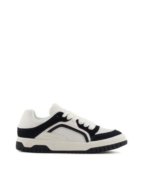 A|X Sneakers over con inserti a contrasto off white+black - Scarpe Uomo