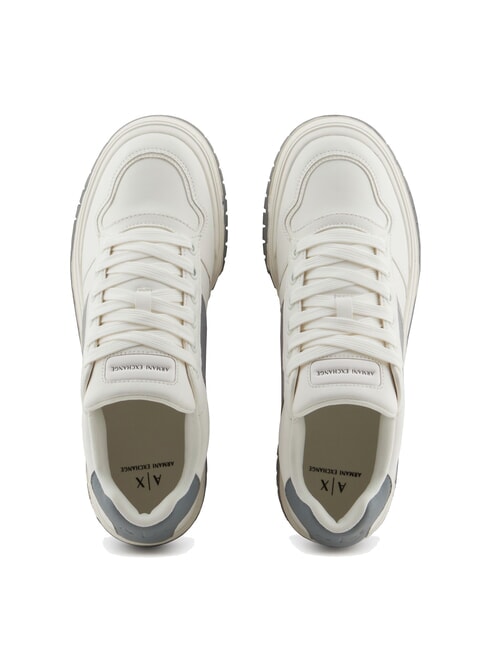 A|X Sneakers banda laterale a contrasto off white+neutr.grey - Scarpe Uomo