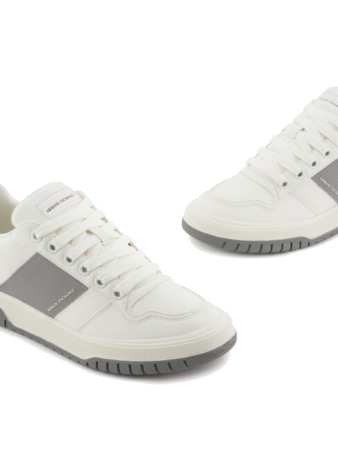 A|X Sneakers banda laterale a contrasto off white+neutr.grey - Scarpe Uomo