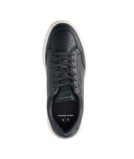 ARMANI EXCHANGE A|X Sneakers basic con impunture deep navy - Scarpe Uomo - 4