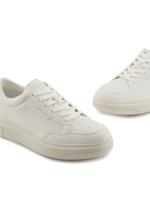 A|X Sneakers basic con impunture WHITE / OFF WHITE - Scarpe Uomo