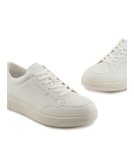 ARMANI EXCHANGE A|X Sneakers basic con impunture WHITE / OFF WHITE - Scarpe Uomo - 3