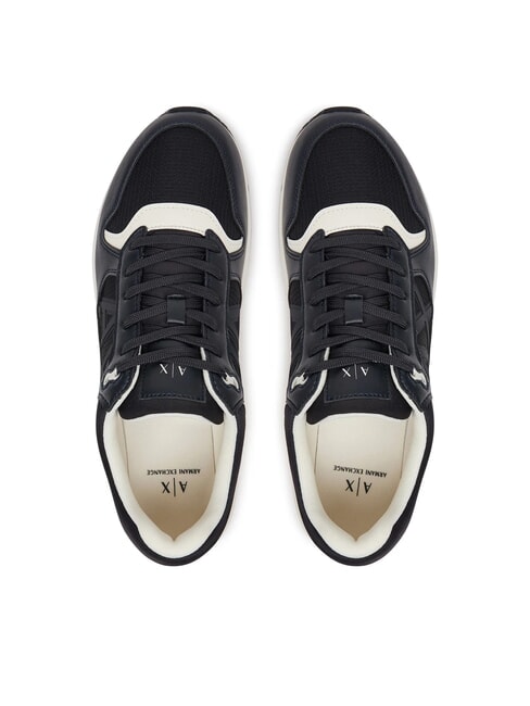 A|X Sneakers con logo laterale deep navy+off white - Scarpe Uomo