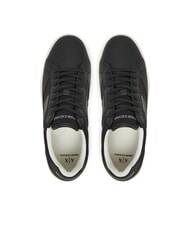 ARMANI EXCHANGE A|X Sneakers con inserti a contrasto BLACK/REFBLACK - Scarpe Uomo - 3