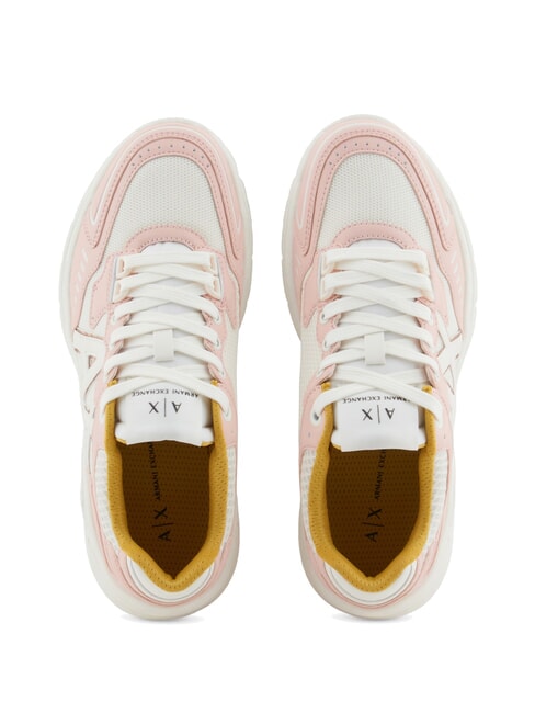 A|X Sneakers chunky inserti in mesh light rose+off white - Scarpe Donna