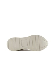 ARMANI EXCHANGE A|X Sneakers in tessuto mesh silver+off white - Scarpe Donna - 6