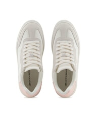ARMANI EXCHANGE A|X Sneakers con dettaglio a contrasto off white+light rose - Scarpe Donna - 3