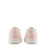 ARMANI EXCHANGE A|X Sneakers con dettaglio a contrasto off white+light rose - Scarpe Donna - 5