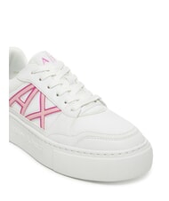 ARMANI EXCHANGE A|X Sneakers con logo a contrasto op.white+pink - Scarpe Donna - 3