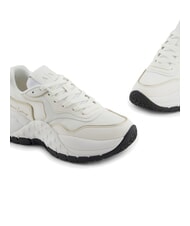 ARMANI EXCHANGE A|X Sneakers chunky off white+pale gold - Scarpe Donna - 4