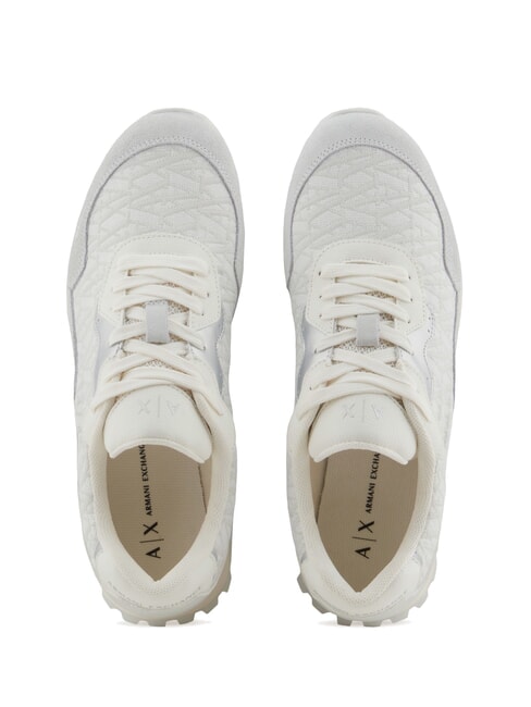A|X Sneakers con logo all over light grey+off white - Scarpe Donna