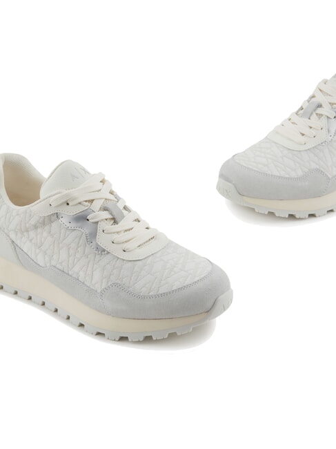 A|X Sneakers con logo all over light grey+off white - Scarpe Donna