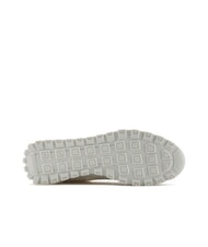 ARMANI EXCHANGE A|X Sneakers con logo all over light grey+off white - Scarpe Donna - 6