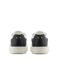 ARMANI EXCHANGE A|X Sneakers con dettaglio a contrasto off white+black - Scarpe Donna - 5