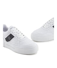 ARMANI EXCHANGE A|X Sneakers con banda laterale MULTICOLOR / OP.WHITE+BLACK - Scarpe Donna - 4