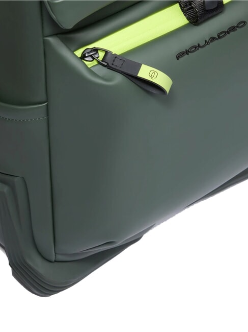 CORNER SPECIALE GOMMATO Zaino roll-top, porta pc 14" VERDE - Zaini da lavoro porta PC
