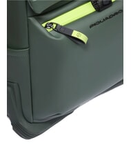 PIQUADRO CORNER SPECIALE GOMMATO Zaino roll-top, porta pc 14" VERDE - Zaini da lavoro porta PC - 5