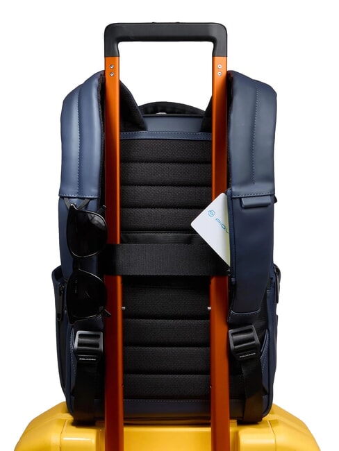 CORNER SPECIALE GOMMATO  Zaino porta PC 14", espandibile blu - Zaini da lavoro porta PC