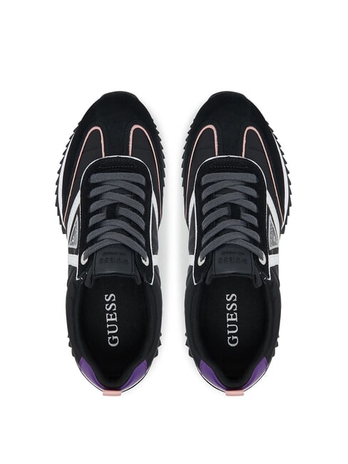 BAIL Sneakers runner misto pelle NERO - Scarpe Donna