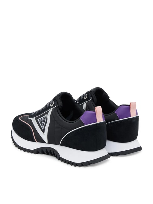 BAIL Sneakers runner misto pelle NERO - Scarpe Donna