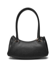 GUESS ROSALBA Borsa a spalla stampa saffiano NERO - Borse Donna - 2