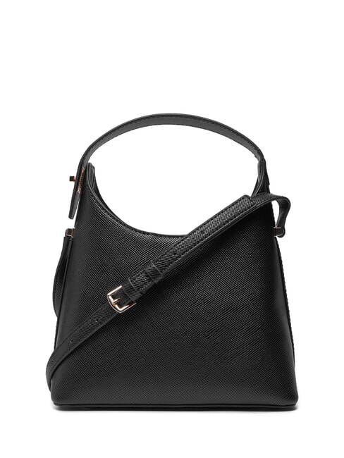 GIULLY 2 Borsa stampa saffiano con tracolla NERO - Borse Donna