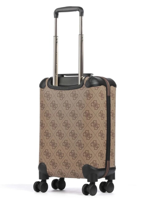 BERTA 18 Trolley bagaglio a mano latte logo/brown - Bagagli a mano