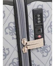 GUESS BERTA 18 Trolley bagaglio a mano slate logo - Bagagli a mano - 4