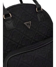 GUESS ADELASIA Zaino con logo 4G ricamato NERO - Borse Donna - 3