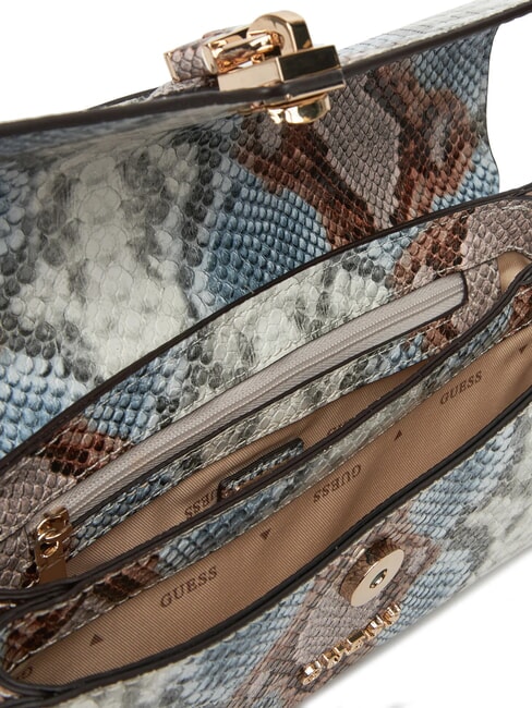 QUEENSLAND Borsa a mano con tracolla misty blue multi - Borse Donna