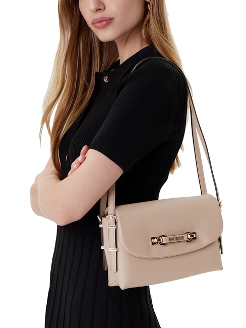 LEFIA Borsa a spalla con flap simply taupe - Borse Donna