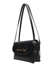 GUESS LEFIA Borsa a spalla con flap NERO - Borse Donna - 2