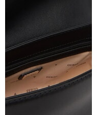 GUESS LEFIA Borsa a spalla con flap NERO - Borse Donna - 5