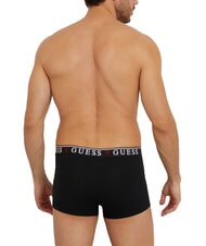 GUESS BRIAN HERO 3 paia di boxer jet black w/ frost g - Slip Uomo - 3