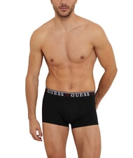 GUESS BRIAN HERO 3 paia di boxer jet black w/ frost g - Slip Uomo - 2