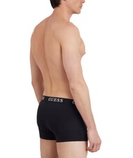 GUESS PLACED LOGO 3 paia di boxer jetbla - Slip Uomo - 3