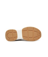 GUESS HAPYY3 Sneakers con inserti peony logo White/Brown - Scarpe Donna - 6